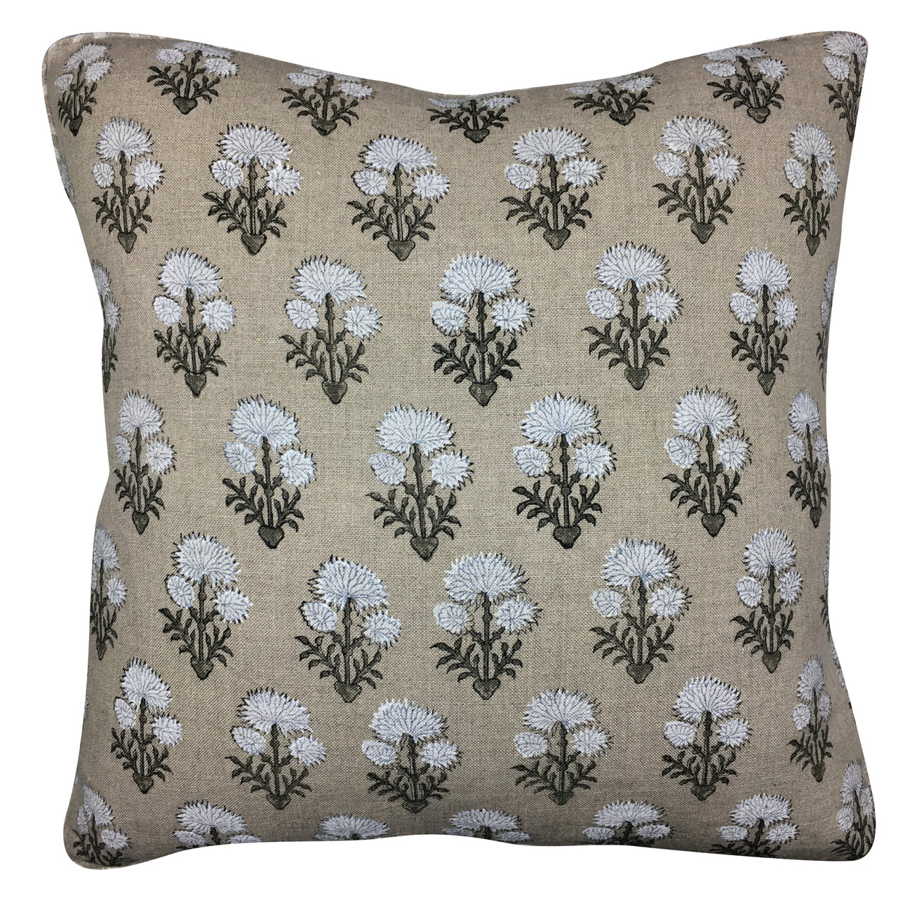 Laurette Pillow - Chalk / Cement Linen