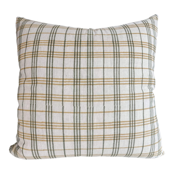 NEW Arlo Plaid  - Laurel/Straw