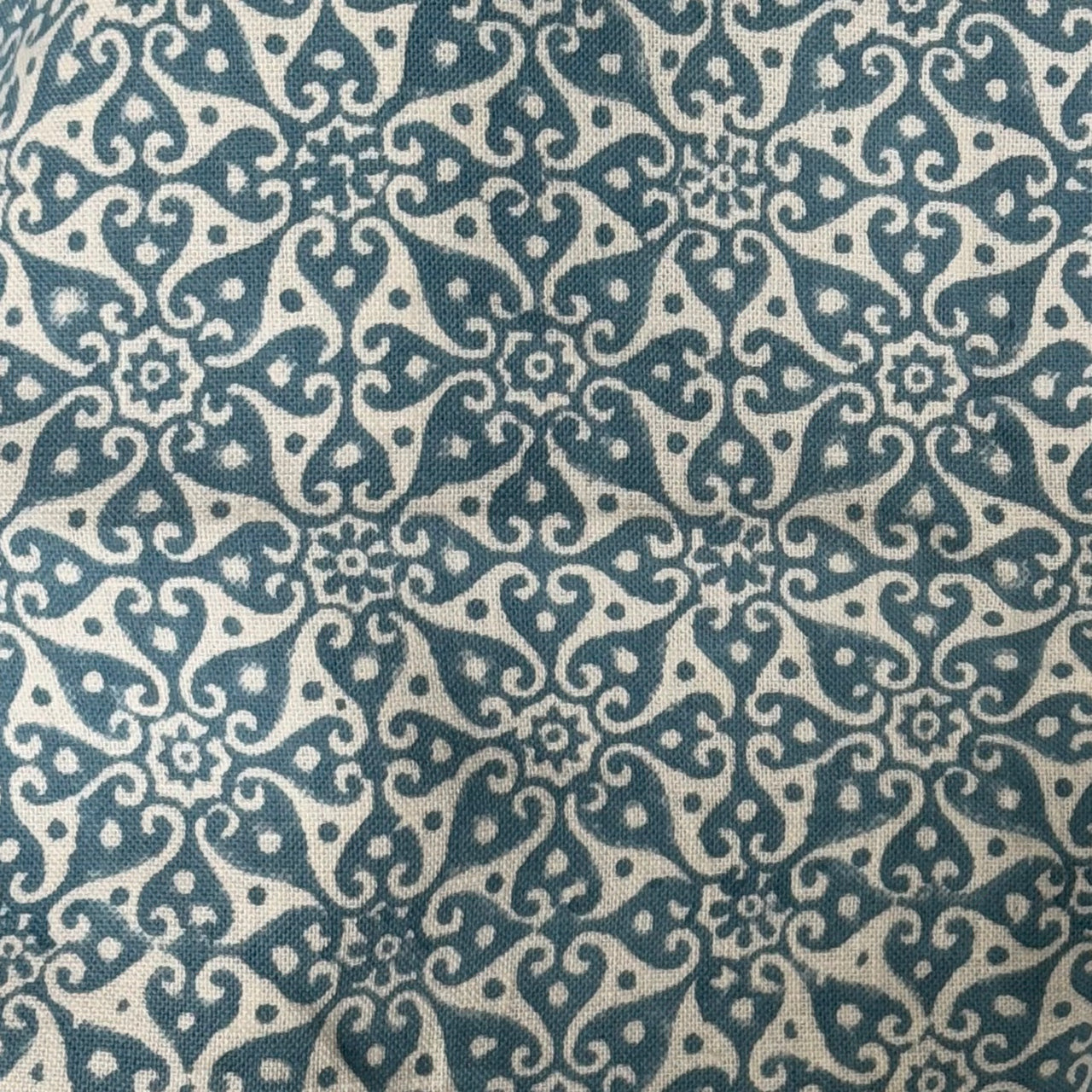 Soleil in Adriatic on Oyster – Limited Fabric Cut – Ready to Ship