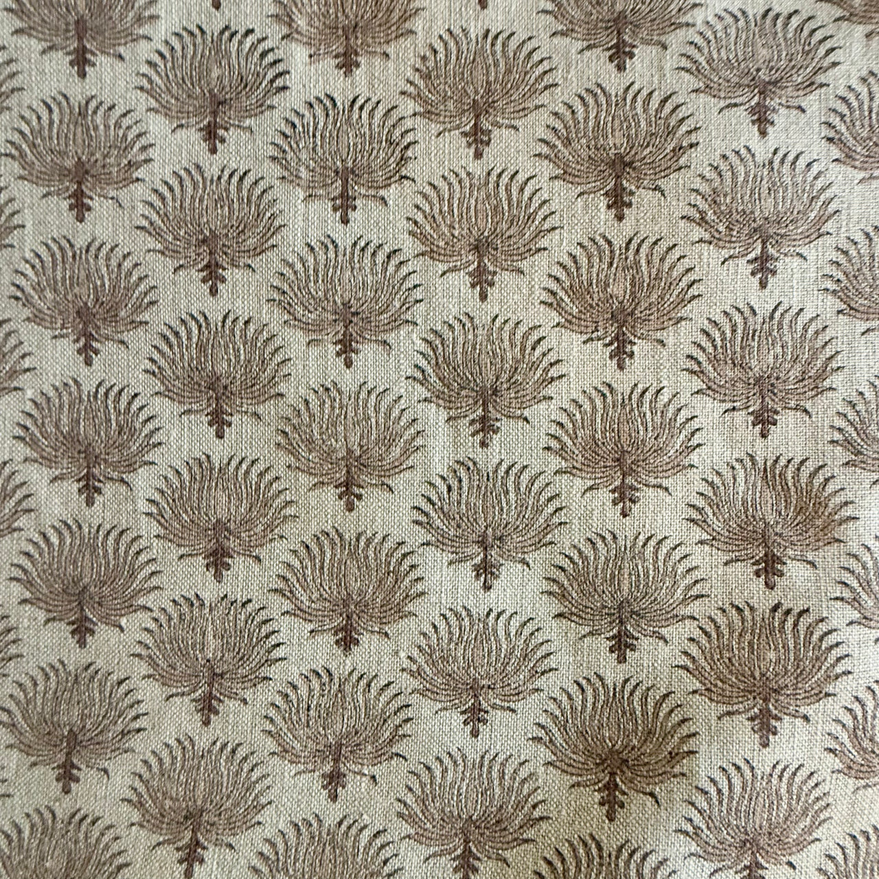 Sea Bloom in Coffee – Limited Fabric Cut – Ready to Ship