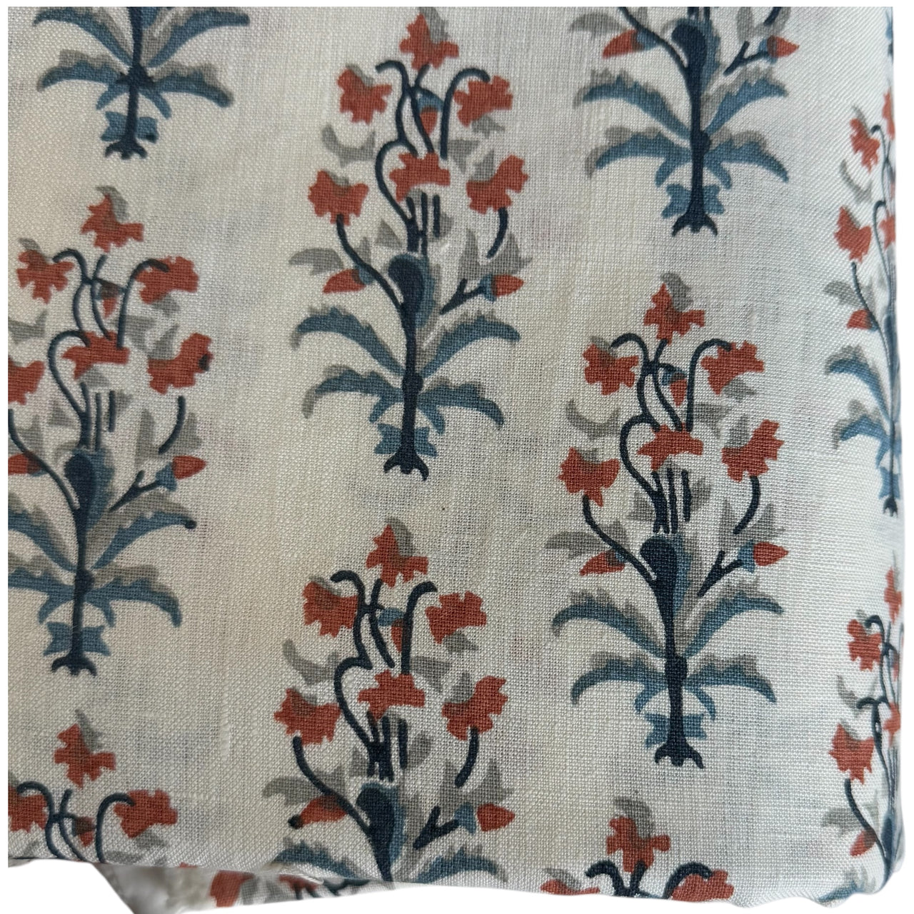 Jangali in Coral/Blue – Limited Fabric Cut – Ready to Ship