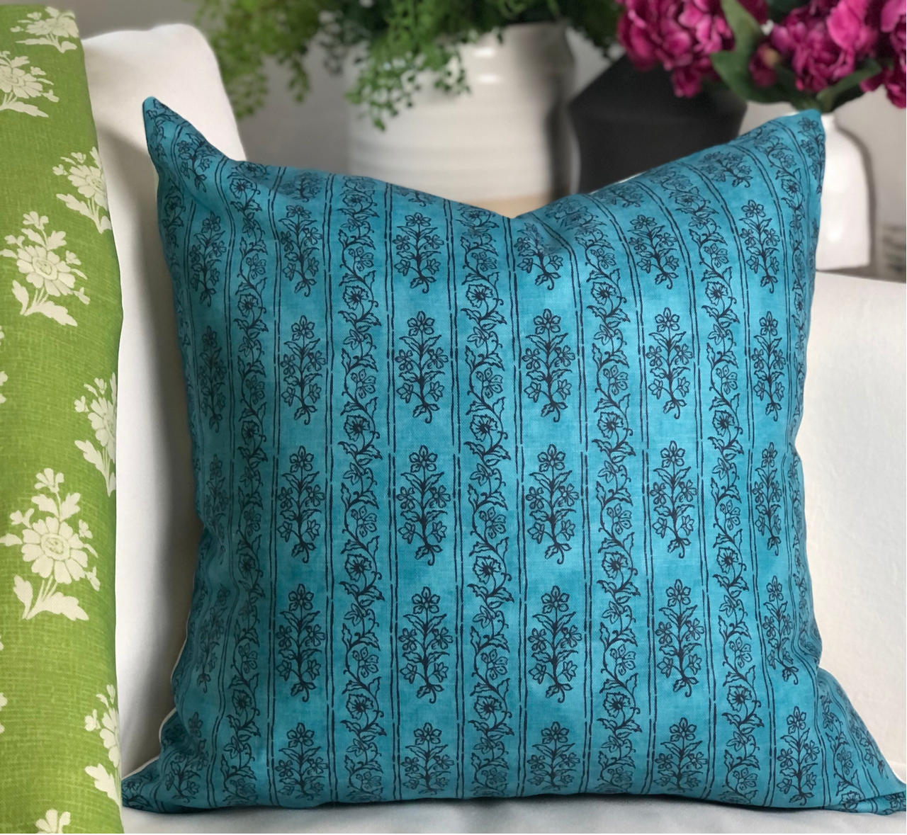 Kalina in Tahiti-Pillow Cover— 20x20— Ready to Ship